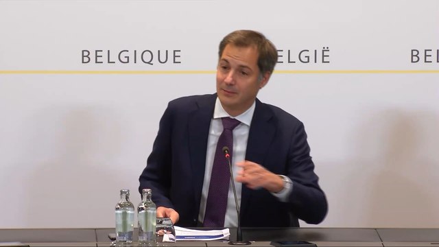 Alexander De Croo et la Vivaldi d'accord sur le budget 2022