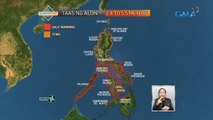 Bagyong Maring, nakalabas na ng PAR; Ilang bahagi ng Luzon, nasa ilalim pa rin ng wind signals | 24 Oras