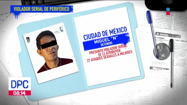 Violador serial de periférico es capturado