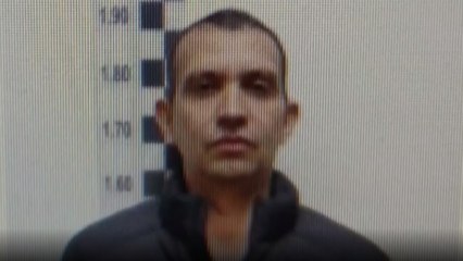 Foto de Emilio Tapia reseñado en la cárcel La Picota