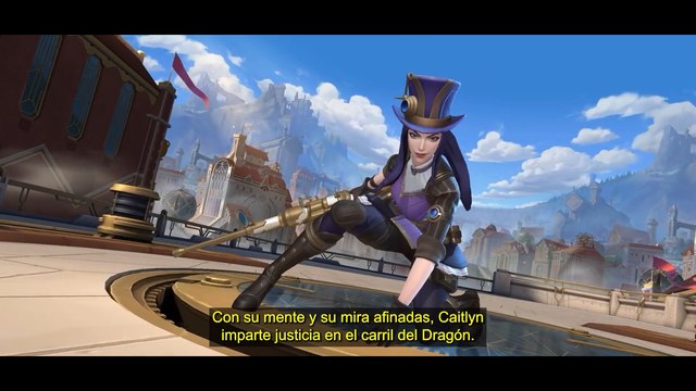 LoL: El rework visual de Caitlyn en League of Legends: Wild Rift