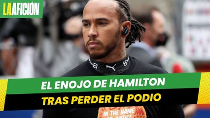 "Se los dije": El enojo de Hamilton tras perder el podio en el GP de Turquía