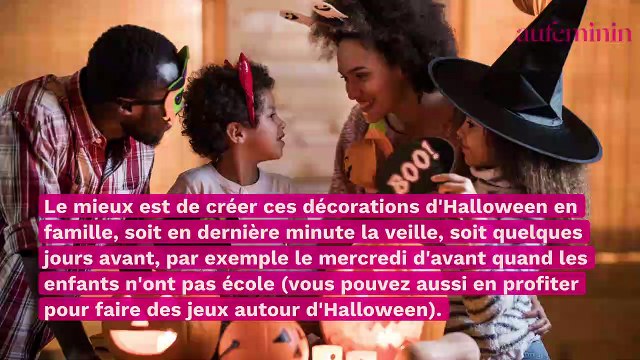 Halloween : 10 décos faciles et ludiques à faire avec ses enfants