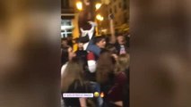 Las 'no fiestas' del Pilar se saldan con 18 detenidos y graves disturbios