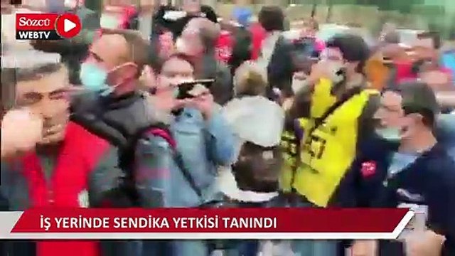 Fabrikada direniş başlatan işçiler kazandı: İş yerinde sendika yetkisi tanındı