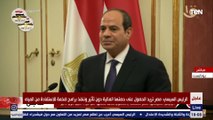 الرئيس السيسي: الحضارة المصرية تقوم على المياه منذ آلاف السنين ونقترب من خط الفقر المائي