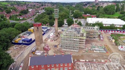 Drone footage shows progress of £2.5m Stonebridge Beck' development in Farnley