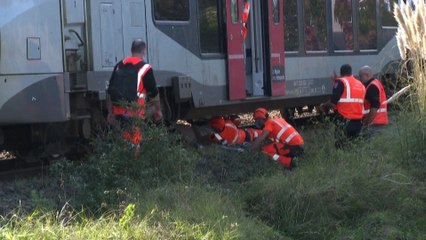 Accident de TER à Saint-Jean-de-Luz : "Quatre personnes étaient allongées sur  la voie" - Vidéo Dailymotion