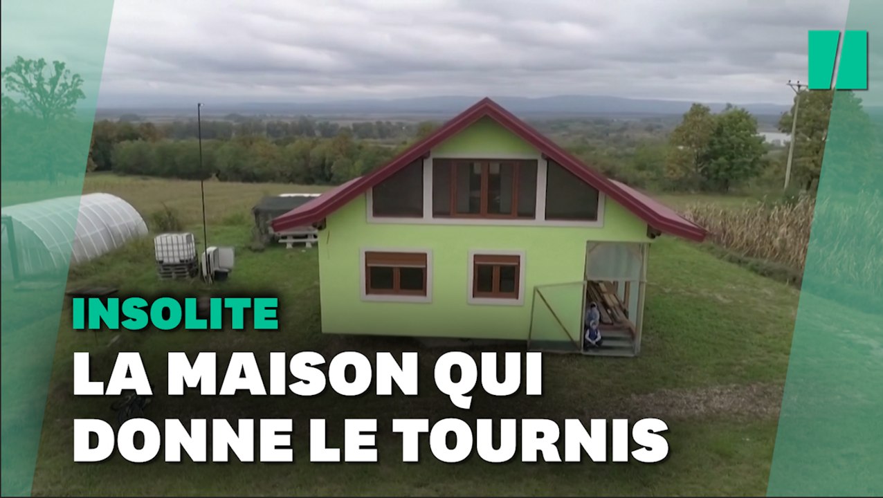 Il construit une maison rotative qui fait perdre le nord