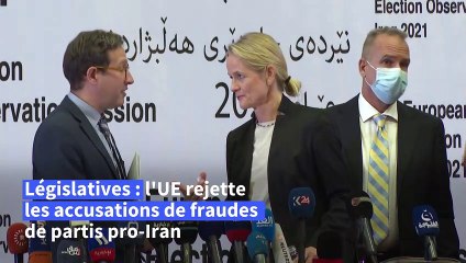 Législatives en Irak: scrutin "calme et ordonné" selon la mission d'observation de l'UE