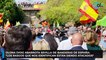 Olona (Vox) abarrota Sevilla de banderas de España: "Los rasgos que nos identifican están siendo atacados"