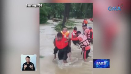 Ilang bahagi ng Palawan, binaha; kabaong, isinabit sa kisame para hindi abutin ng tubig | Saksi
