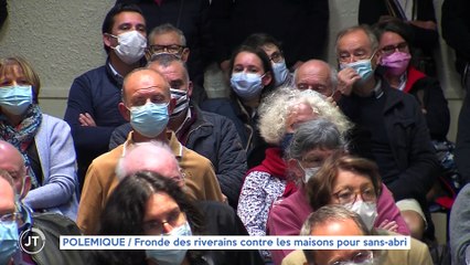Le Journal - 12/10/2021 - POLÉMIQUE / Fronde des riverains contre les maisons pour sans-abri