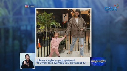 LJ Reyes tungkol sa pagpapatawad: "You work on it everyday, you pray about it." | Saksi