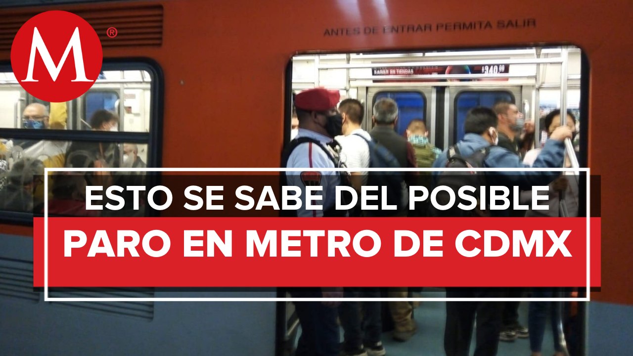 ¿Habrá un paro de labores en las 12 líneas del Metro CdMx el día jueves?