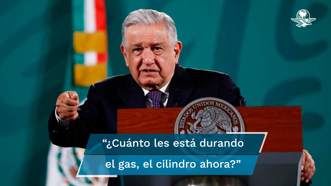 Protestas de gaseros, hechas por quienes extorsionaban a los consumidores: AMLO
