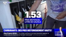 Les prix des carburants atteignent des niveaux records