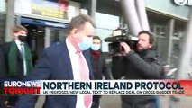 UK Brexit Minister David Frost offers EU 'new legal text' on Northern Ireland