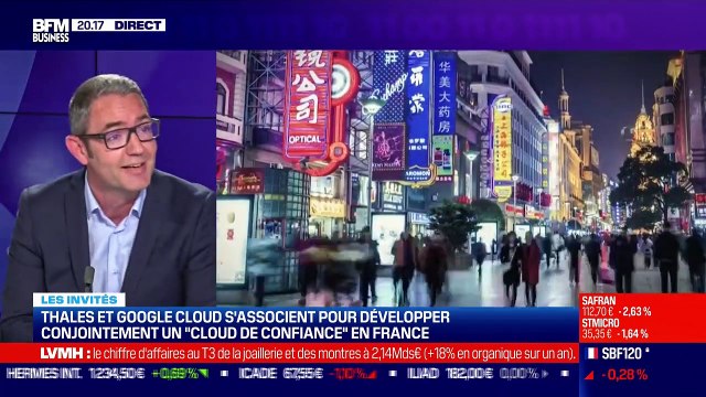 Thales et Google Cloud s'associent pour développer conjointement un cloud de confiance en France - 12/10