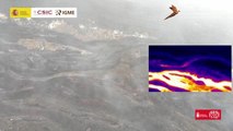 Cumbre Vieja Yanardağı'nın lavları havadan ve deniz altından görüntülendi