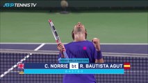 Norrie battles past Bautista Agut into Indian Wells last 16