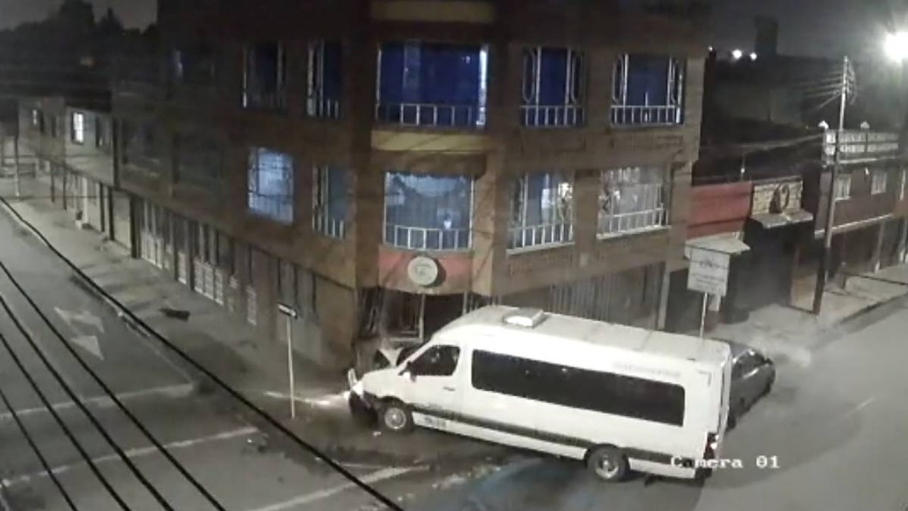 video accidente Bogotá