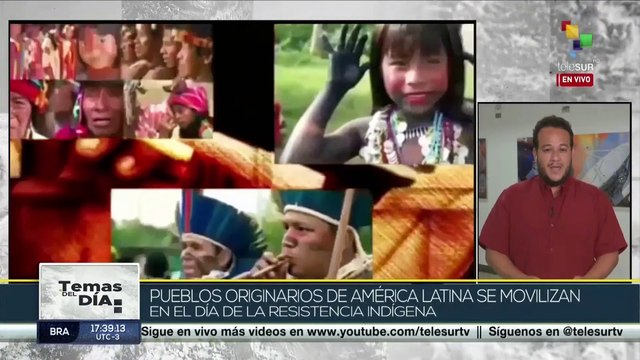 Venezolanos conmemoran el Día de la Resistencia Indígena