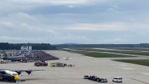 Blue Angel Sneak Pass at Maine Airshow
