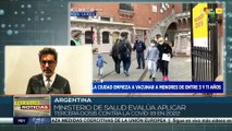 Ministerio de Salud de Argentina evalúa aplicar una dosis de refuerzo de vacunas anticovid en 2022
