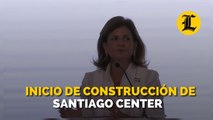 Vicepresidenta participa en inicio de construcción de Santiago Center y destaca ciudad como centro económico y financiero