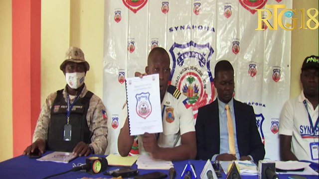 Responsab yo nan Sendika Nasyonal Polisye Ayisyen yo SYNAPOHA bay pozisyon yo sou pwoblèm ensekirite