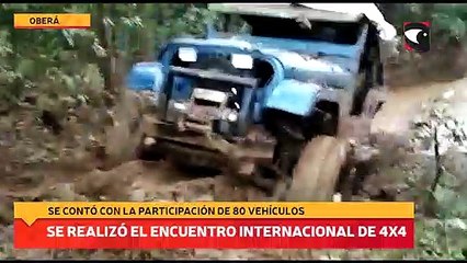 Se realizó el encuentro internacional de 4x4
