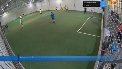 But de Julien (1-0) - FC GRAS DU BIDE 2 Vs LA POSTE - 12/10/21 19:00 - LIGUE 4 - Poitiers Game Parc