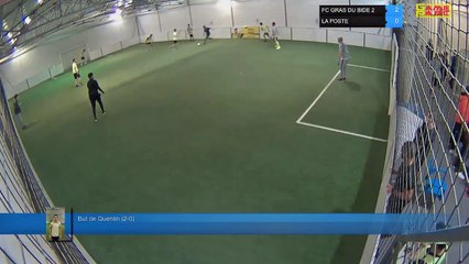 But de Quentin (2-0) - FC GRAS DU BIDE 2 Vs LA POSTE - 12/10/21 19:00 - LIGUE 4 - Poitiers Game Parc