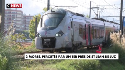 Saint-Jean-de-Luz : 3 personnes décédées après avoir été percutées par un train