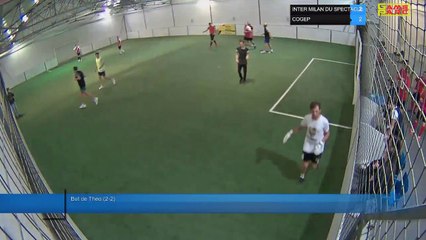 But de Theo (2-2) - INTER MILAN DU SPECTACLE Vs COGEP - 12/10/21 21:00 - LIGUE 4