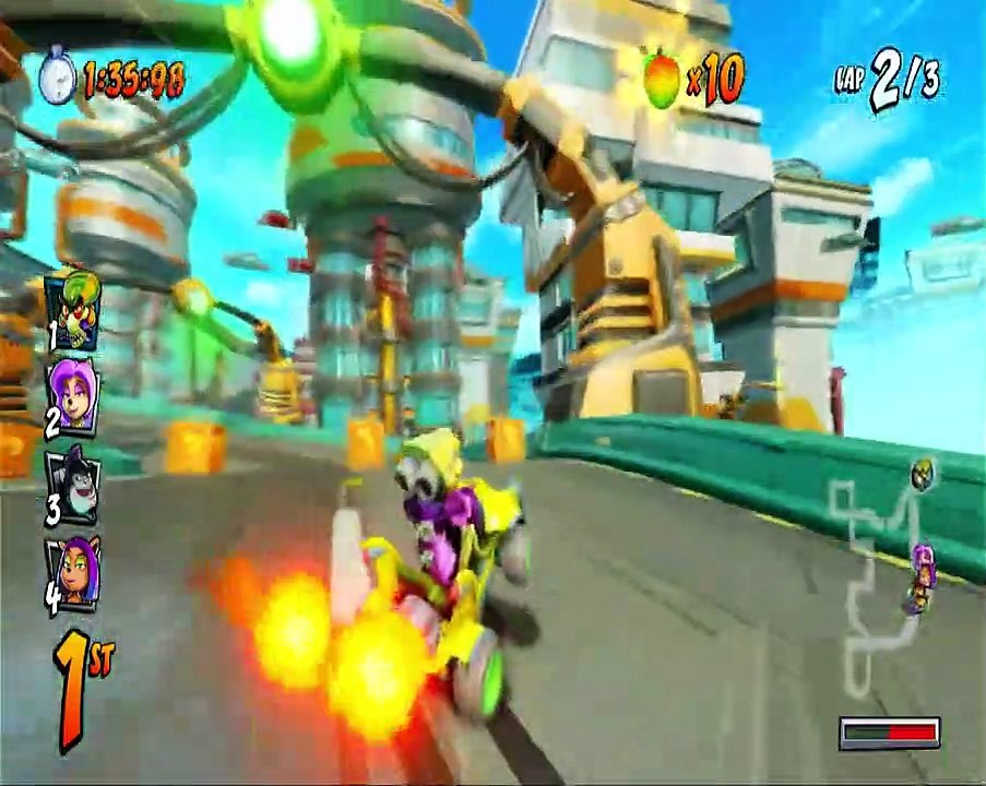 Android Alley Nintendo Switch Gameplay - Crash Team Racing Nitro-Fueled