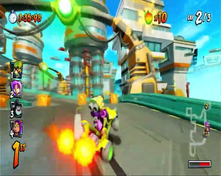 Android Alley Nintendo Switch Gameplay - Crash Team Racing Nitro-Fueled