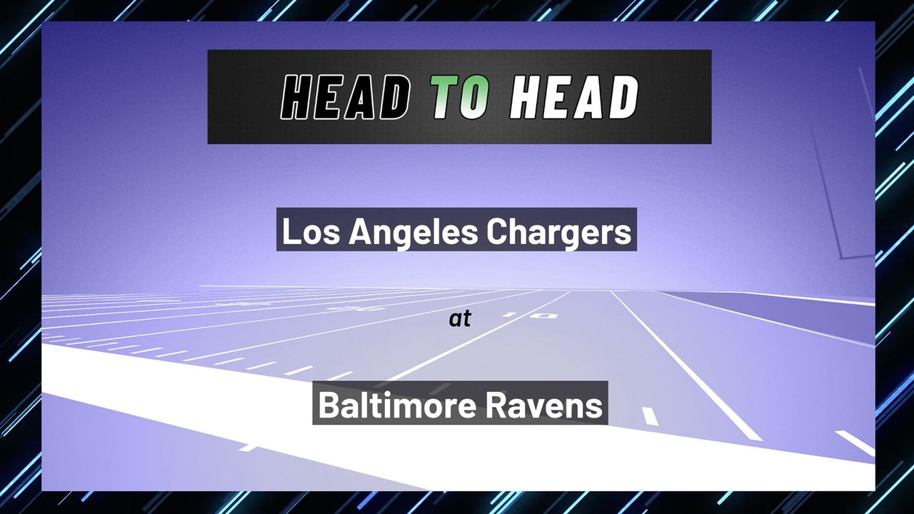 Los Angeles Chargers at Baltimore Ravens: Over/Under