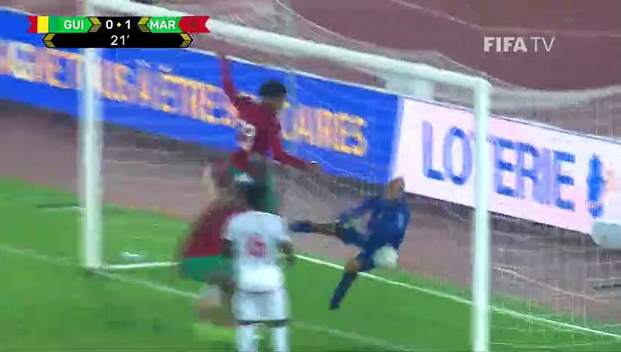 Mondial-2022 (qualifications) : Guinée 1 - 4 Maroc