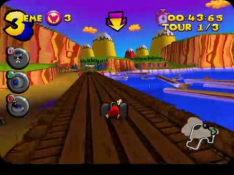 Les Fous du Volant : Satanas et Diabolo online multiplayer - ps2