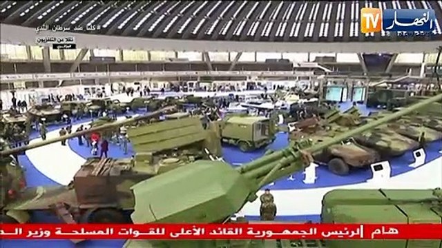 الفريق شنقريحة يشارك في مراسيم إفتتاح فعاليات الطبعة 10 للمعرض الدولي للأسلحة