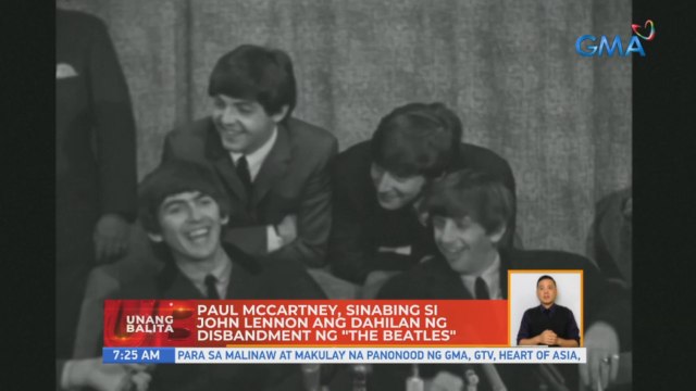 Paul McCartney, sinabing si John Lennon ang dahilan ng disbandment ng The Beatles | UB