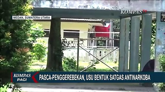 Pasca Penggerebekan Pesta Narkoba di Kampus, Rektor USU Bentuk Satgas Antinarkoba