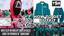 SQUID GAME COSPLAY HALLOWEEN COSTUME,HOW TO WEAR OUTFIT LIKE GI-HUN W/ TRACK SUIT & SHOES #SQUIDGAME
