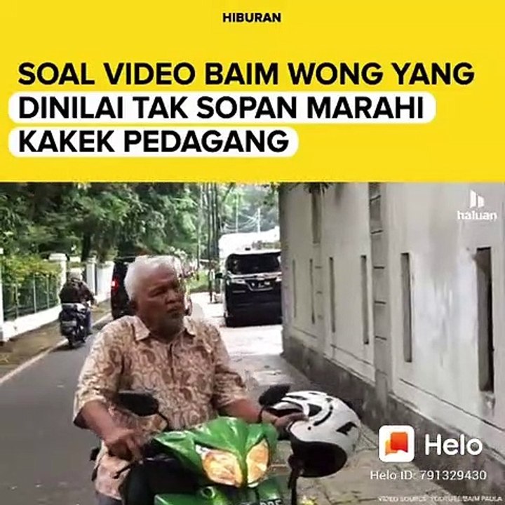 Video viral baim wong