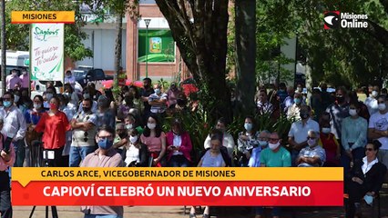 Capioví celebró un nuevo  aniversario