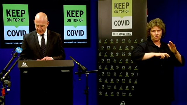 COVID-positive man leaves hotel quarantine in Hobart