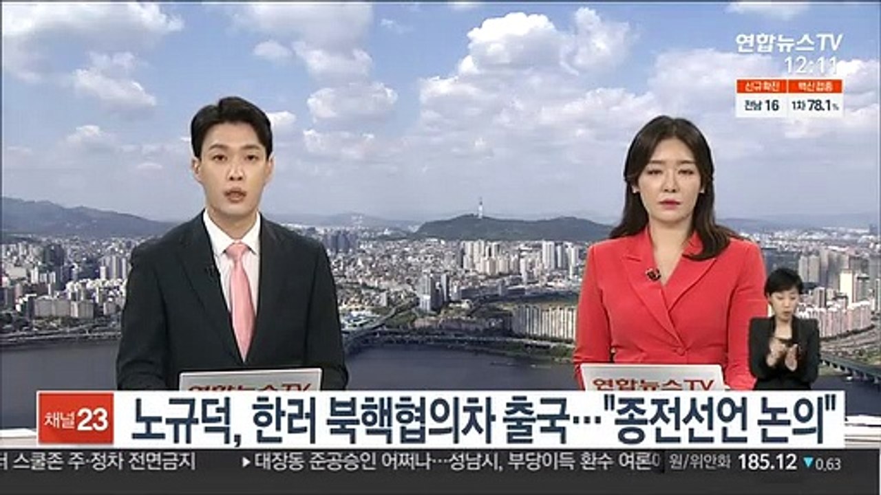 노규덕, 한러 북핵협의차 출국…"종전선언 등 논의"