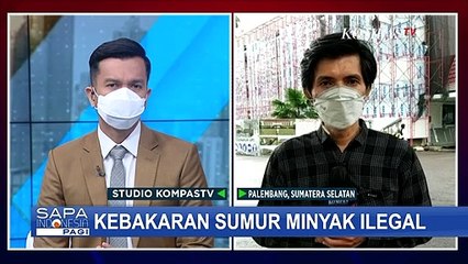 Tiga Sumur Minyak Ilegal di Banyuasin Belum Juga Padam